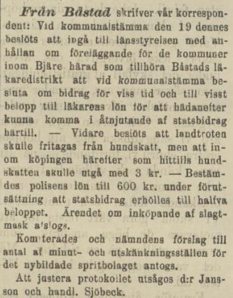 HELSINGBORGSTIDNINGEN SKÅNES ALLEHANDA – 22 december 1892