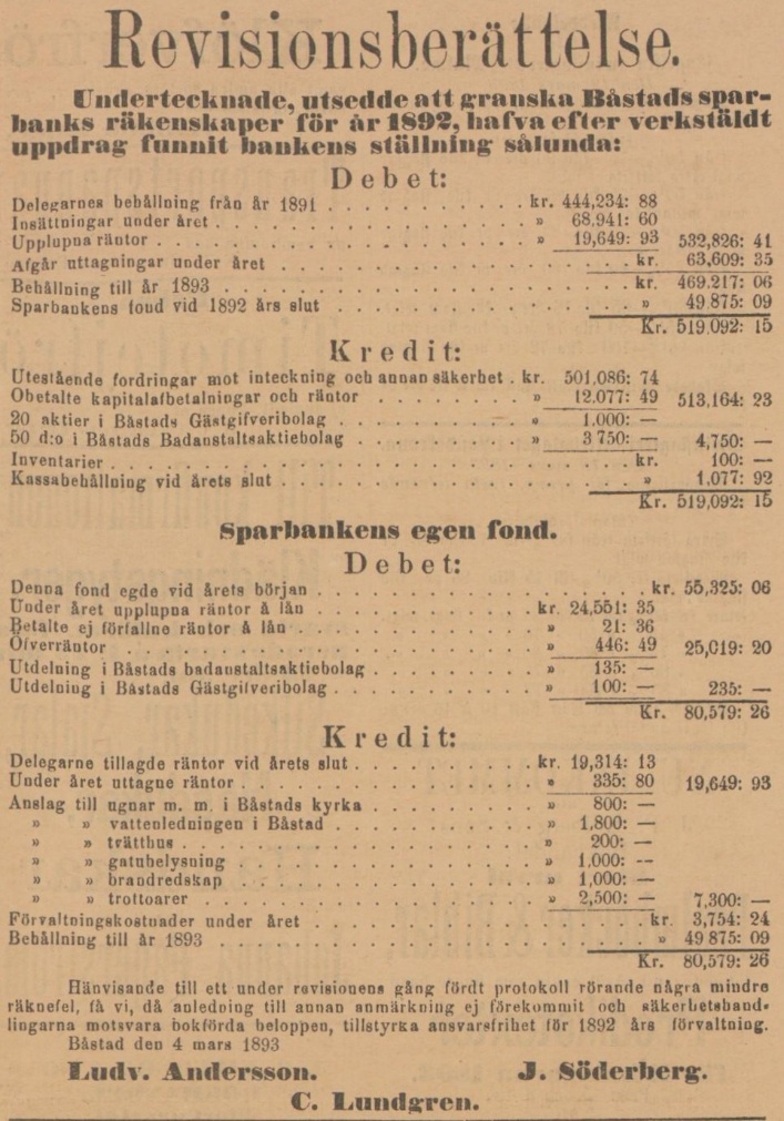 ENGELHOLMS TIDNING – 21 mars 1893