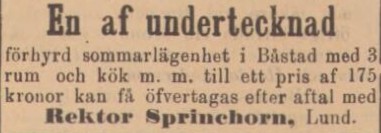 LUNDS WECKOBLAD – 13 maj 1893