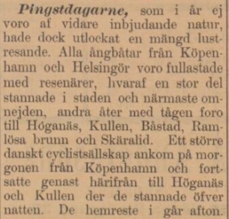 HELSINGBORGSPOSTEN SKÅNE-HALLAND – 23 maj 1893