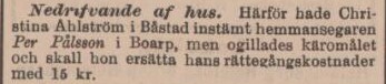 HELSINGBORGS DAGBLAD – 9 juni 1893