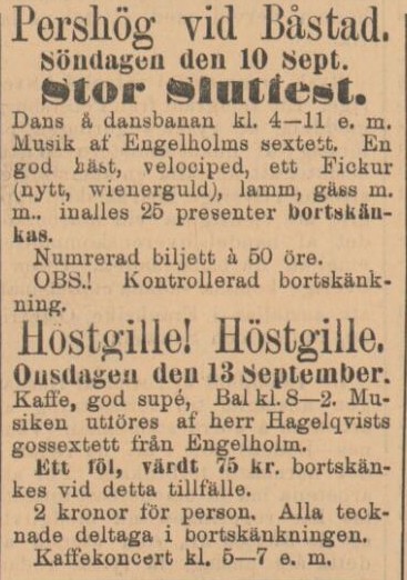 LAHOLMS NYA TIDNING – 9 september 1893