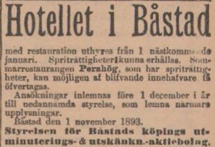 SKÅNSKA DAGBLADET – 6 november 1893