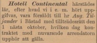 HELSINGBORGSPOSTEN SKÅNE-HALLAND – 7 februari 1894