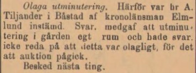 NORRA SKÅNE – 13 februari 1894