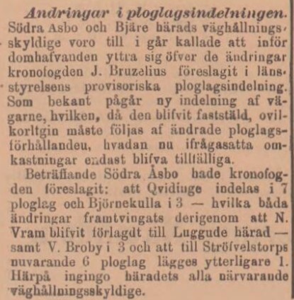 NORRA SKÅNE – 5 juni 1894