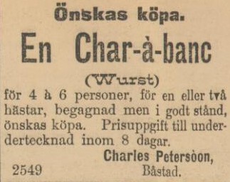 HELSINGBORGSPOSTEN SKÅNE-HALLAND – 8 juni 1894