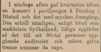 SYDHALLAND – 3 juli 1894