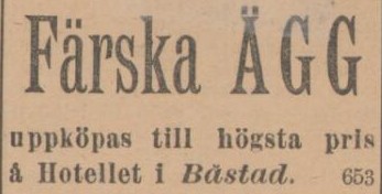 SYDHALLAND – 10 juli 1894 (forts.)