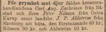 HELSINGBORGSPOSTEN SKÅNE-HALLAND – 18 september 1894
