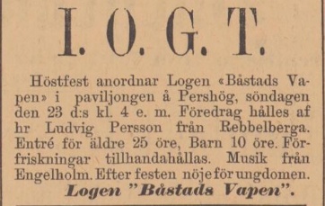 ENGELHOLMS TIDNING – 20 september 1894