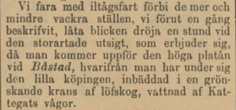YSTADSPOSTEN – 26 september 1894