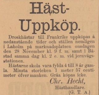 ENGELHOLMS TIDNING – 22 november 1894
