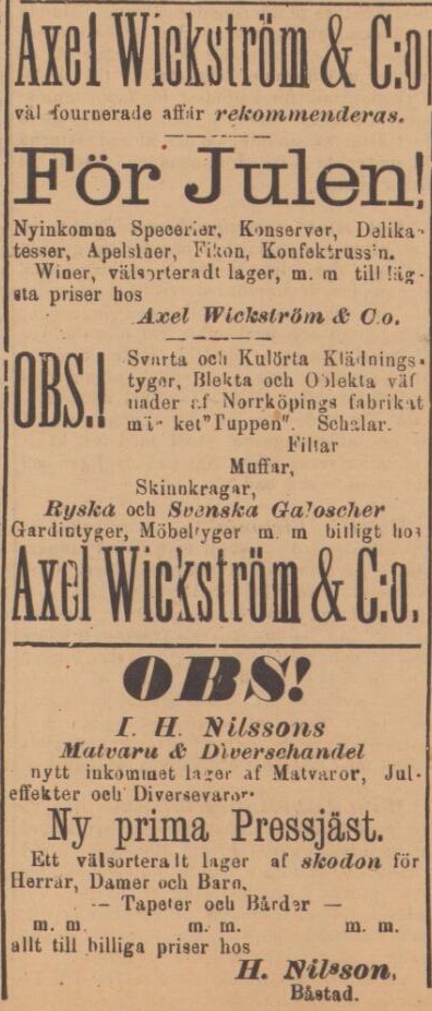 BÅSTADS TIDNING – 15 december 1894 (forts.)