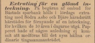 ENGELHOLMS TIDNING – 22 januari 1895