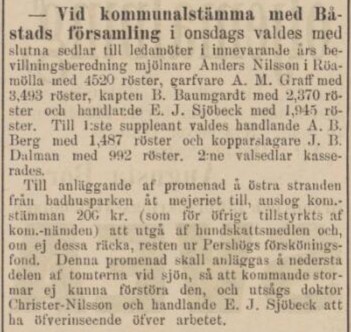 ÖRESUNDSPOSTEN – 1 februari 1895