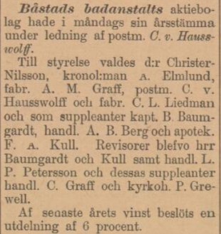 HELSINGBORGSPOSTEN SKÅNE-HALLAND – 20 mars 1895