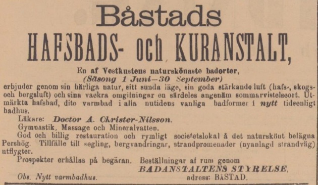 BÅSTADS TIDNING – 4 april 1895
