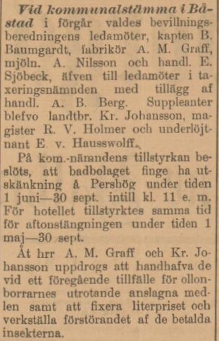 HELSINGBORGSPOSTEN SKÅNE-HALLAND – 1 maj 1895