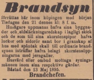 BÅSTADS TIDNING – 14 maj 1895