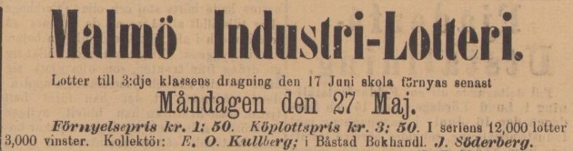 BÅSTADS TIDNING – 25 maj 1895
