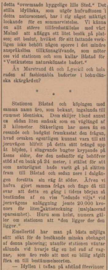 SKÅNSKA AFTONBLADET – 25 juli 1895 (forts.)