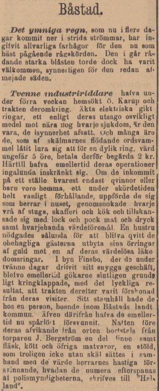 BÅSTADS TIDNING – 8 augusti 1895