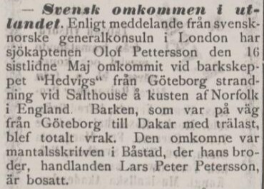 SKÅNSKA POSTEN – 17 augusti 1895