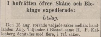ÖRESUNDSPOSTEN – 20 augusti 1895