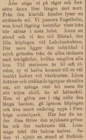 VECKOPOSTEN – 22 augusti 1895