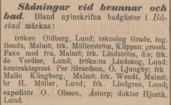 SKÅNSKA AFTONBLADET – 28 augusti 1895