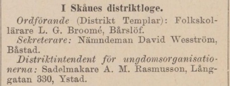 SKÅNING – 31 augusti 1895