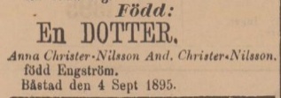 BÅSTADS TIDNING – 5 september 1895