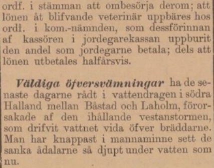 BÅSTADS TIDNING – 7 december 1895 (forts.)