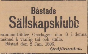 BÅSTADS TIDNING – 4 januari 1896 (forts.)