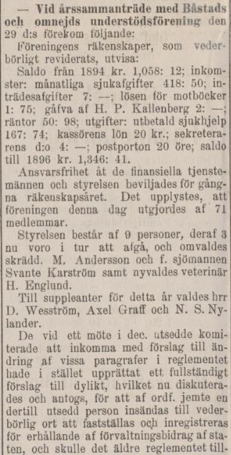 ÖRESUNDSPOSTEN – 31 januari 1896