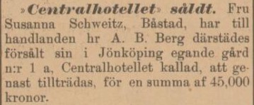 SMÅLANDS ALLEHANDA – 31 mars 1896