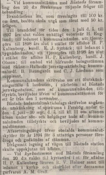 ÖRESUNDSPOSTEN – 22 april 1896