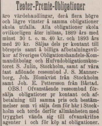FOLKETS TIDNING – 8 maj 1896