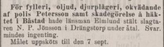 ÖRESUNDSPOSTEN – 4 juni 1896
