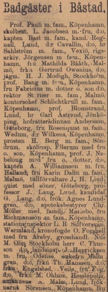 BÅSTADS TIDNING – 29 juli 1896