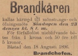 BÅSTADS TIDNING – 22 augusti 1896