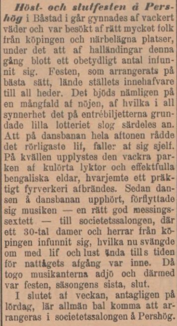 SYDHALLAND – 14 september 1896