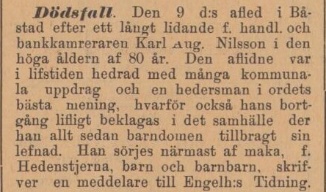 ENGELHOLMS TIDNING – 15 oktober 1896