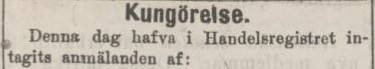 POST- OCH INRIKES TIDNINGAR – 3 november 1896
