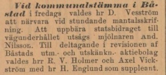 ENGELHOLMS TIDNING – 1 december 1896
