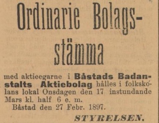 ENGELHOLMS TIDNING – 2 mars 1897