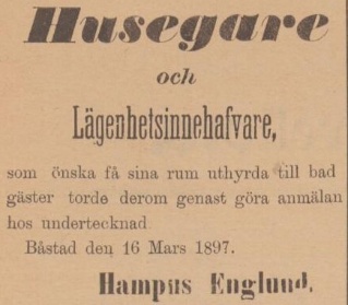 BÅSTADS TIDNING – 19 mars 1897