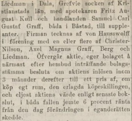 POST- OCH INRIKES TIDNINGAR – 20 april 1897 (forts.)