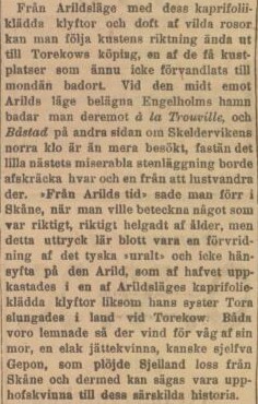 SKÅNSKA DAGBLADET – 23 april 1897